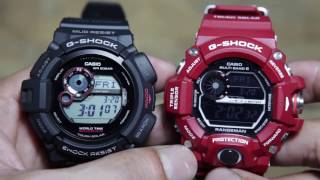 Casio Gshock Mudman G93001 VS Casio Rangeman GW9400RD4 [upl. by Bilow]