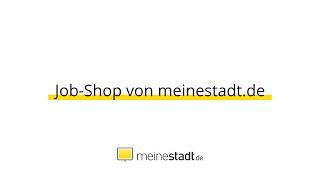 So erstellen Sie eine kostenlose DemoAnzeige im JobShop von meinestadtde [upl. by Magill]