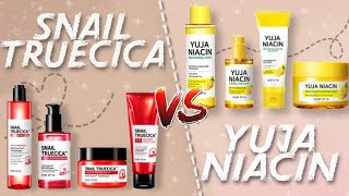 REVIEW SNAIL TRUECICA VS YUJA NIACIN🐌🍋 lebih bagus yg mana sih🤔 [upl. by Charlet]