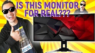 Acer XZ350CU 35 inch Ultrawide Monitor Review [upl. by Dorcea]