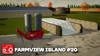 FILLING UP THE CLAMP amp NEW TMR MIXER Farmview Island Farming Simulator 22 Timelapse FS22 Ep 20 [upl. by Asennav271]