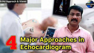 4 MAJOR ECHOCARDIOGRAM APPROACHS AND ITS VIEWS IN TAMIL  Echo test in tamil PS TAMIL [upl. by Glennon]