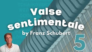 Valse sentimentale op50 no13 by F Schubert [upl. by Origra]