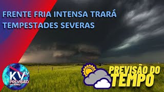 🔴 TEMPESTADES SEVERAS NO RS SC E PR 🔴 PREVISÃO DO TEMPO  PARA 6 DE DEZEMBRO DE 2024 [upl. by Jolanta973]