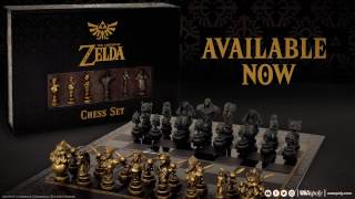 Link vs Ganondorf—The Legend of Zelda Chess Set by USAopoly [upl. by Yenitirb]