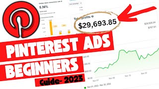 Pinterest Ads in 2023 Introduction To Beginners [upl. by Latton884]