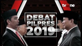 FULL Debat Capres dan Cawapres Pilpres 2019 [upl. by Irotal]