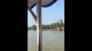 Poovar Island🏝️🚤🌊🌴 poovar boating island kerala floatingcottage viralvideo trending yt [upl. by Aek]