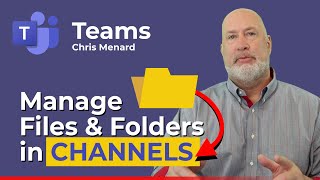 Teams  How to Manage Files and Folders in a Channel [upl. by Esdnyl337]