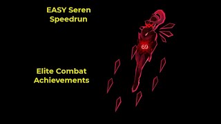 EASY Sub 4 Minute Fragment of Seren Speed Trialist  Elite Combat Achievement with Commentary [upl. by Hannan]