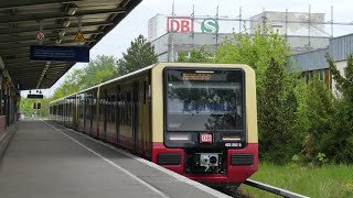 Bahnbetrieb in BerlinSchönefeld Flughafen [upl. by Atsiuqal]