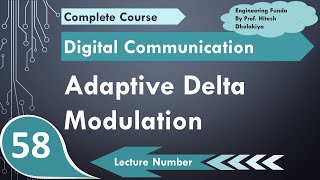 Adaptive Delta Modulation Basics Working Block Diagram Waveforms amp Advantages Explained [upl. by Ivy]