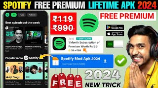 📥 Spotify Premium Kaise Le 2024  Spotify Premium Free Apk  Spotify Premium Free Me Kaise Le 2024 [upl. by Nnylakcaj]