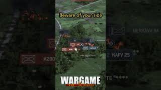 Beware your side armor ระวังข้างรถถัง wargame red dragon [upl. by Natsrik985]