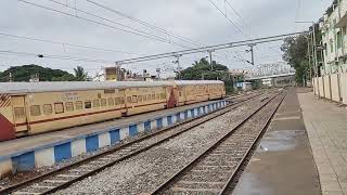 Morning Railfanning at BELAGAVI railway station  June 2024  E locos era  Train Arrivals surprise [upl. by Rogerio29]