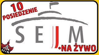 10 Posiedzenie Sejmu dzień 1 24042024 [upl. by Ahsiri640]