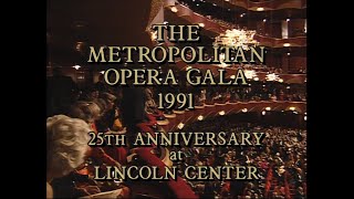 The Metropolitan Opera Gala 1991 Part1 [upl. by Paolina388]