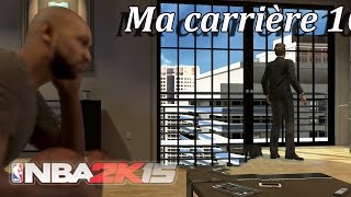 NBA 2K15 Gameplay FR XboxOne Ma carrière 10 De bons présages [upl. by Nohj]