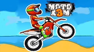 Juego de Motos  Moto X3M gameplay android [upl. by Assilym]