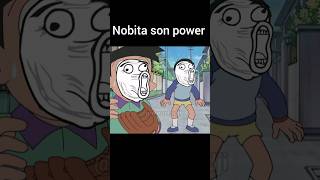 Nobita sons Power Troll Face Edit Pokeustadji shorts pokemon youtubeshorts [upl. by Allerbag]