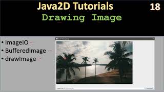 ImageDraw  Drawing an Image  Java2D Tutorial 18 [upl. by Kellie718]