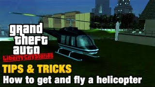 GTA Liberty City Stories  Tips amp Tricks  How to get and fly a helicopter [upl. by Ellenet]