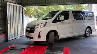 2023 Toyota Hiace Speed Limit Increase [upl. by Preiser]