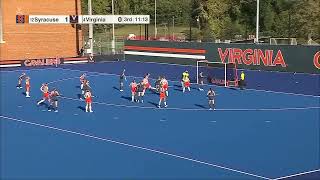 HIGHLIGHTS  No 12 Syracuse at No 4 Virginia [upl. by Anuait]