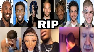 Live reactions to celebrity deaths [upl. by Venterea]