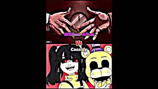 William Afton Vs Golden Freddy All Forms fnaf vs battle edit vsbattle [upl. by Rodie355]