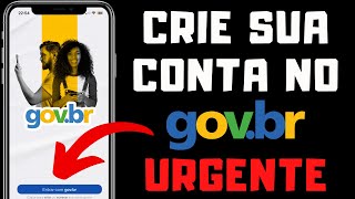 COMO CRIAR CONTA NO GOVBR PELO CELULAR [upl. by Ellezig]