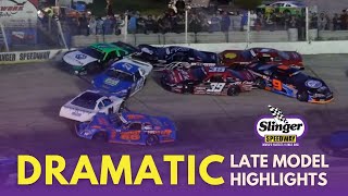 CLOSE Racing amp CHAOS  Late Model Highlights June 2 2024 [upl. by Aneret]