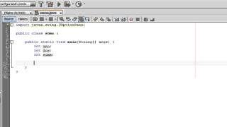 Suma de dos número enteros en Java NetBeans JOptionPane [upl. by Ayifas657]