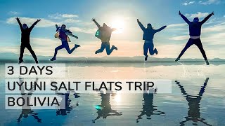 3 days Uyuni Salt Flats trip Bolivia  Aliz’s Wonderland [upl. by Aklog]