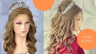 PENTEADO PERFEITO PARA NOIVAS   SONIA LOPES [upl. by Neelhtac310]