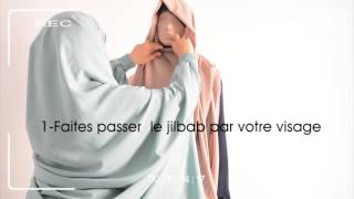 Tutoriel Jilbab  كيف ألبس الجلباب  How to put a Jilbab [upl. by Kingston]