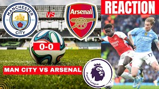 Man City vs Arsenal 00 Live Stream Premier League EPL Football Match Score 2024 Highlights Gunners [upl. by Vivie]