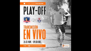 ⚪⚫ ColoColo Proyección Vs U de Chile  Cuartos de final  Clausura CampeonatoProyeccion2023 [upl. by Hpeosj620]