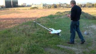 FunJet  JetCat Turbine with Smoke Maiden Flight [upl. by Benton]