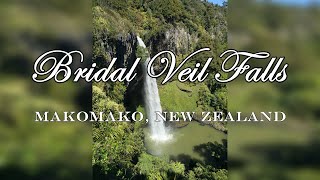 Bridal Veil Falls  Makomako New Zealand [upl. by Bohs285]