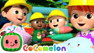 Lets Build a Pillow Fort  CoComelon Nursery Rhymes amp Kids Songs [upl. by Oderfliw]