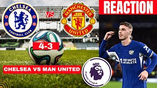 Chelsea vs Manchester United 43 Live Stream Premier League EPL Football Match Score Highlights Vivo [upl. by Nonnaer478]