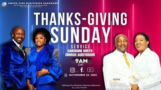 THANKSGIVING SUNDAY SERVICE WITH PASTORS CAPTAIN CLEMENT AND LADY NSIMBI 241124 [upl. by Romito]