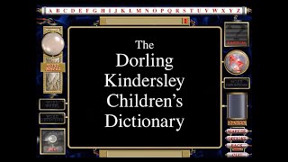 The Dorling Kindersley Childrens Dictionary  All Alphabet Index Animations [upl. by Nylrak]