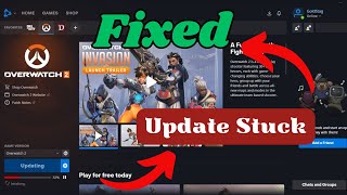 HOW TO OVERWATCH UPDATE STUCK ON INITIALIZING 2023 Easy Fix [upl. by Jo Ann]