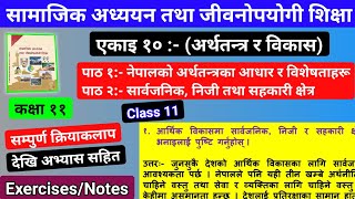 Class 11 Social Studies Unit 10 Lesson 1 2 ExercisesNotes  एकाइ १० पाठ १ २ अभ्यास [upl. by Layla]