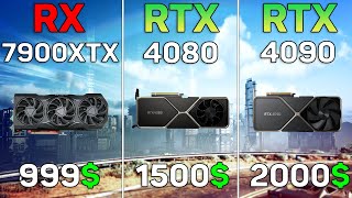 RX 7900 XTX vs RTX 4080 vs RTX 4090  10 Games Test [upl. by Syst675]