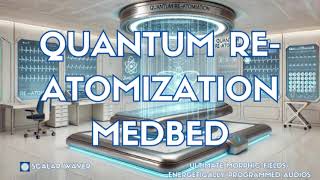 Quantum ReAtomization MedBed PREMIUM SUPERCHARGED ULTRA POWERFUL Energetically Programmed [upl. by Ziul]