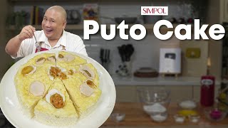 Quick and Easy Filipino Puto Cake  Chef Tatung [upl. by Arras]