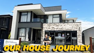 DISPLAY HOMES LEPPINGTON  OUR HOUSE JOURNEY  Cristina amp Daniel VLOGS [upl. by Latta738]